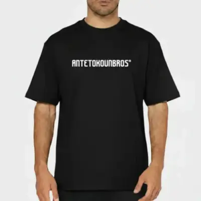Antetokounbros - T-shirt Μαύρο Apcd352u18-