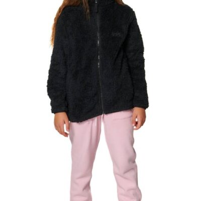 Body - Action Αθλητική Παιδική Ζακέτα Fleece Μαύρο ...