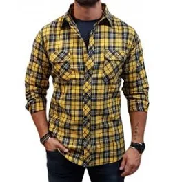 Emerson - Ανδρικό Πουκάμισο Βαμβακερό Καρό ...