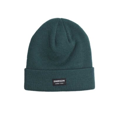 Emerson - Beanie Unisex Knit Hat Black