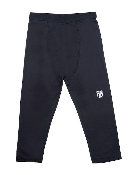 Antetokounbros - Ανδρικό Αθλητικό Κολάν Μακρύ Μαύρο