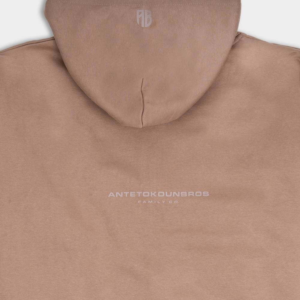 Antetokounbros - Φούτερ με κουκούλα Brown - Image 3