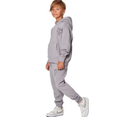 Body - Action Παιδικό Παντελόνι Φόρμας Γκρι 024504-