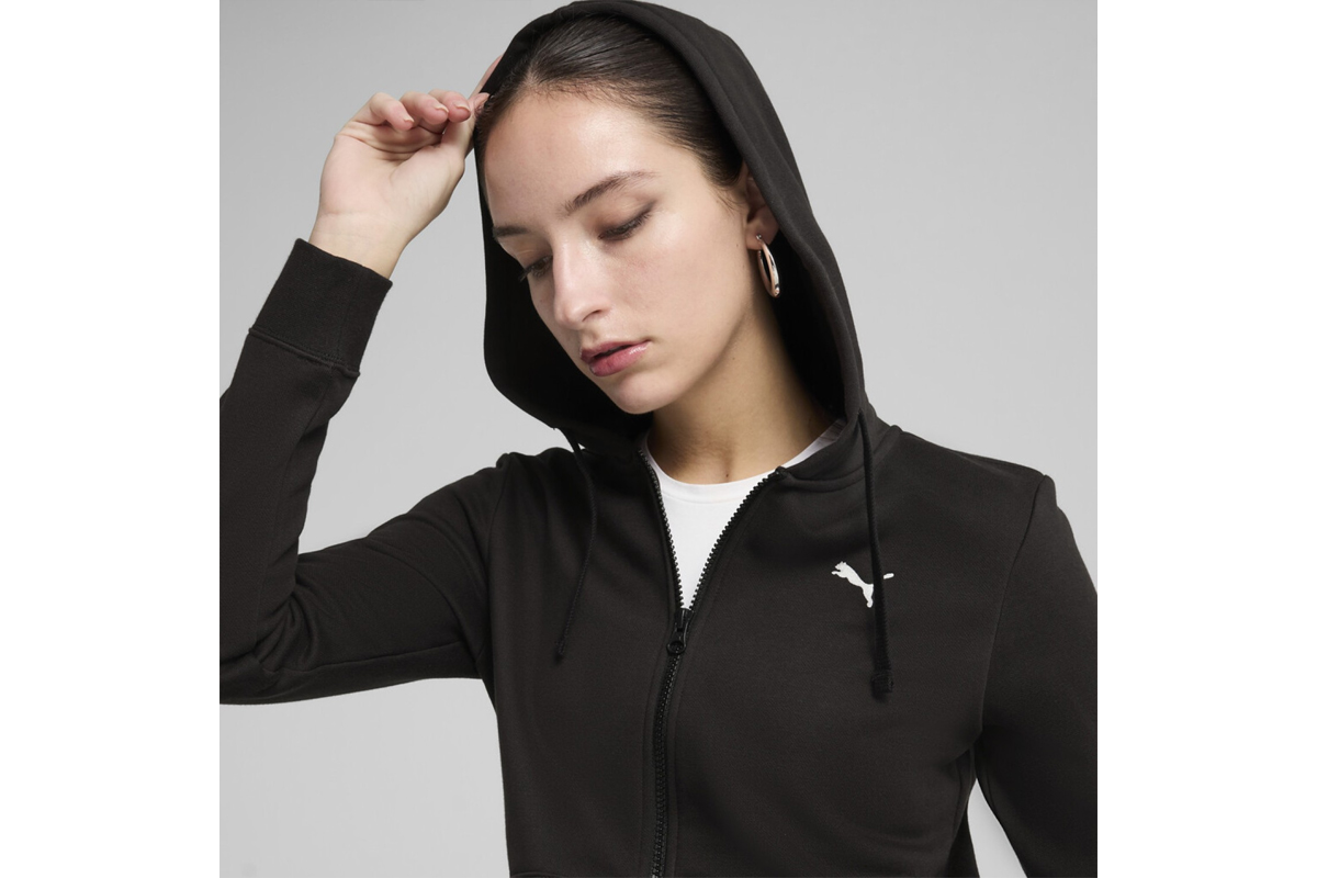 Puma - Ess Γυναικεία Ζακέτα Φούτερ με Κουκούλα - Image 2