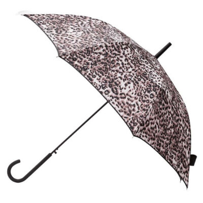 Tiffosi - Automatic Folding Rain Umbrella Brown