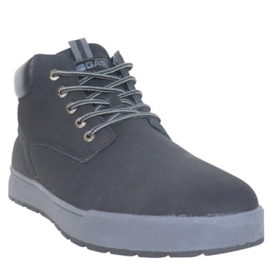 Gas Ανδρικά Μποτάκια Μαύρα GAM424500