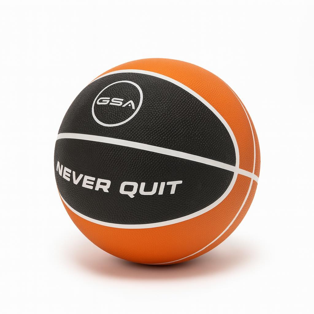 GSA - Rubber Μπάλα Μπάσκετ Orange - Image 4