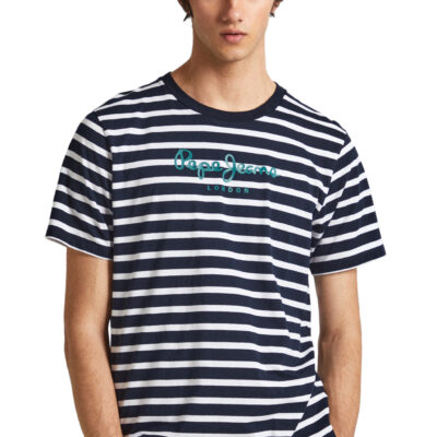 PEPE JEANS - DROP 2 STRIPED EGGO ΜΠΛΟΥΖΑ ΑΝΔΡΙΚΟ