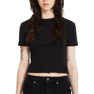 VOLCOM - FA25 VOLCOMSTONE TIGHT CROP ΜΠΛΟΥΖΑ ΓΥΝΑΙΚΕΙΟ