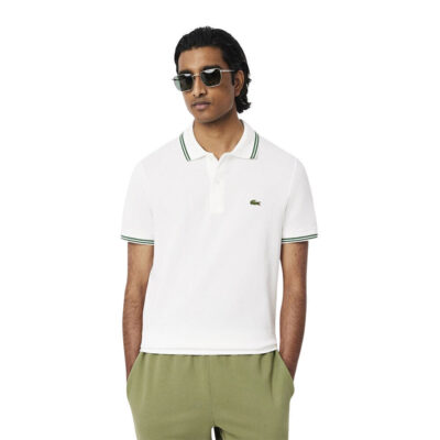 Lacoste Polo T-shirt Λευκό PH9875-001