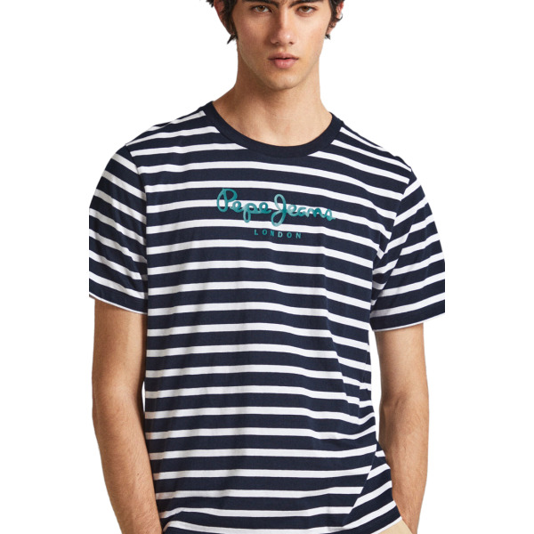 Pepe Jeans - Striped Eggo T-Shirt Ριγέ - Image 3
