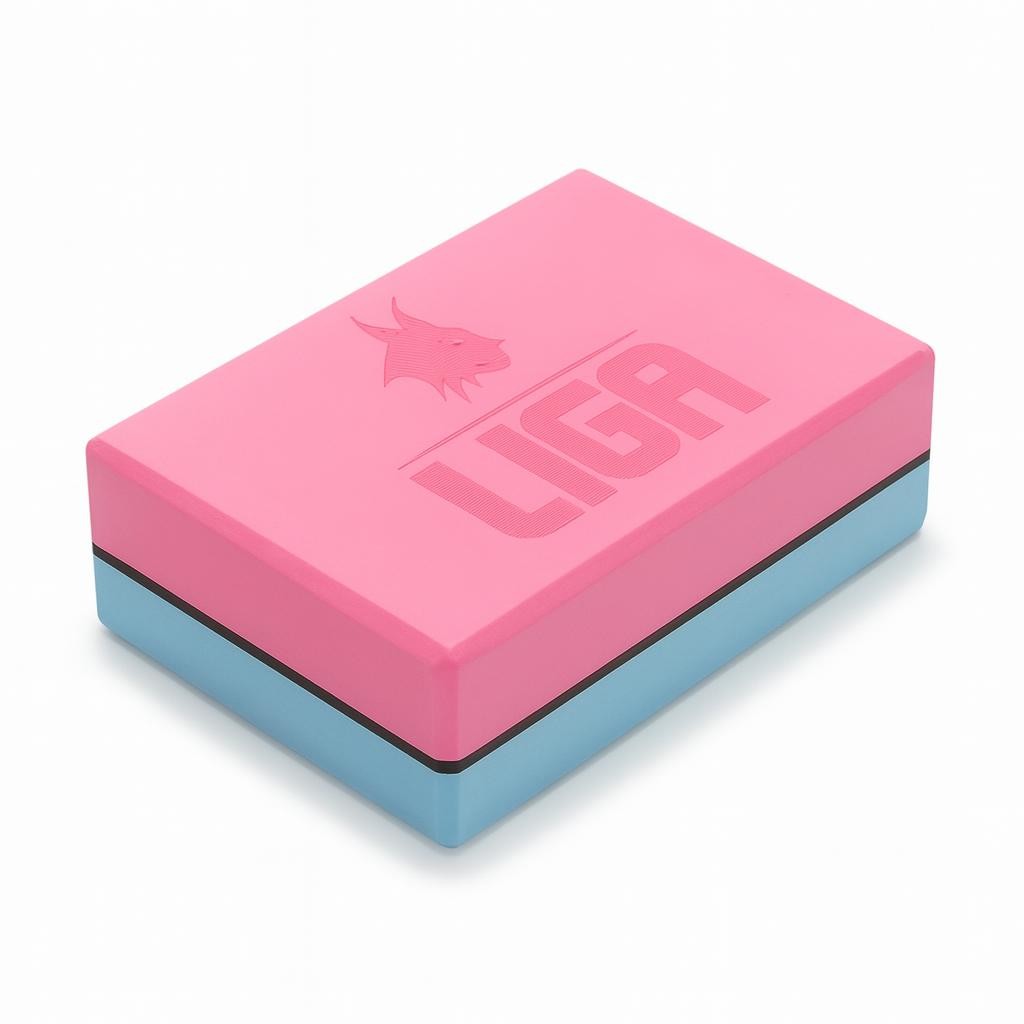 Liga Sport - Τουβλάκι Yoga δίχρωμο Two-color Yoga Block - Image 3