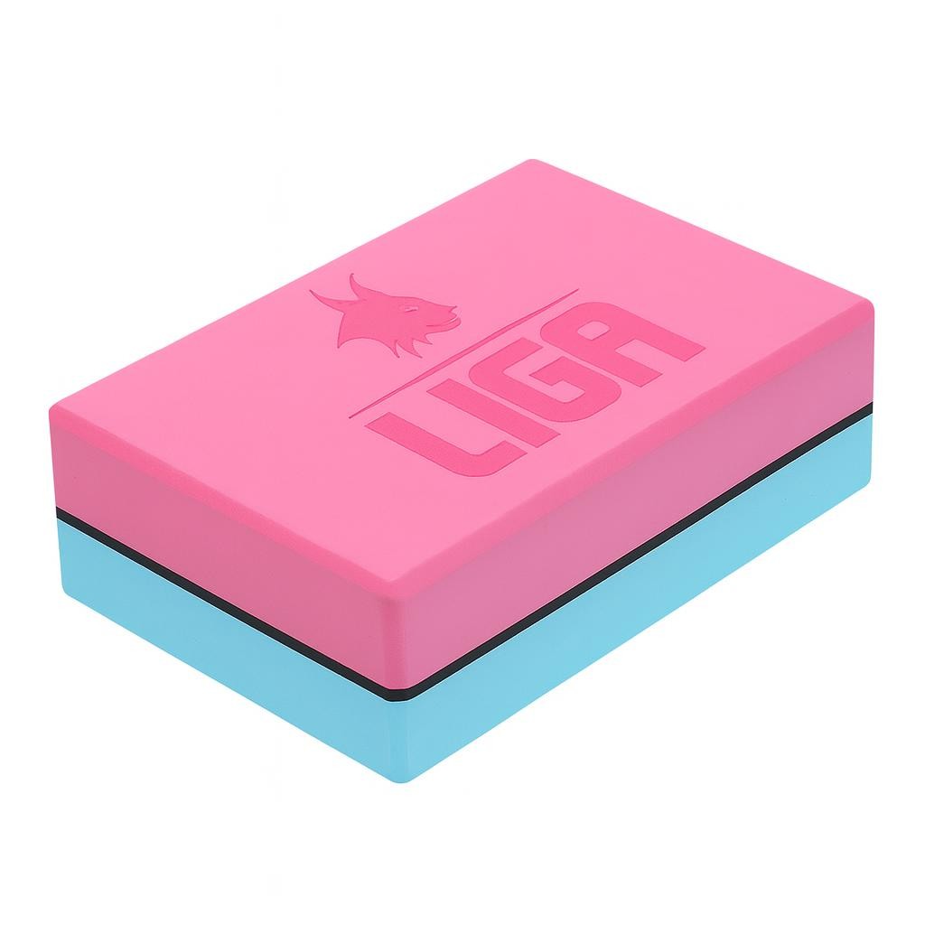 Liga Sport - Τουβλάκι Yoga δίχρωμο Two-color Yoga Block - Image 4