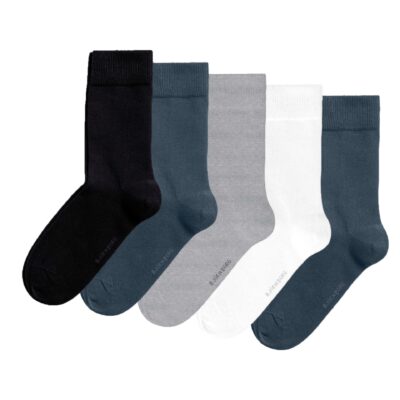 Bjorn Borg Κάλτσες Unisex 5 τεμ. - Essential Ankle Sock 5p - 10001759-MP001 - Multicolor