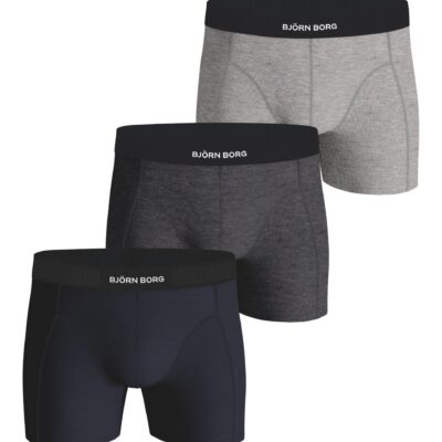 Bjorn Borg Ανδρικά Εσώρουχα 3 τεμ. - Premium Cotton Stretch Boxer 3p - 10002353-MP001 - Multicolor