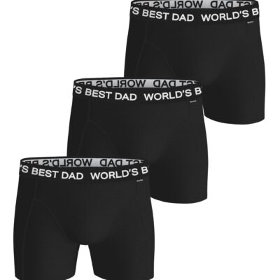 Bjorn Borg Ανδρικά Εσώρουχα 3 τεμ. - Cotton Stretch Boxer 3p - 10002373-MP001 - Black