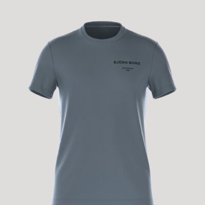 Bjorn Borg Ανδρικό Αθλητικό T-Shirt - Borg Essential T-Shirt - 10002592-BL018 - Stormy Weather