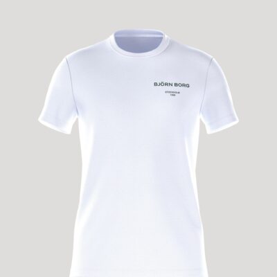 Bjorn Borg Ανδρικό Αθλητικό T-Shirt - Borg Essential T-Shirt - 10002592-WE001 - Brilliant White