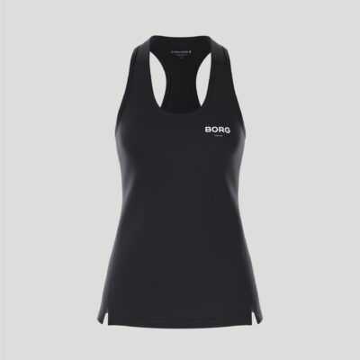 Bjorn Borg Γυναικεία Αμάνικη Αθλητική Μπλούζα - Borg Essential Tank - 10003242-BK001 - Black Beauty