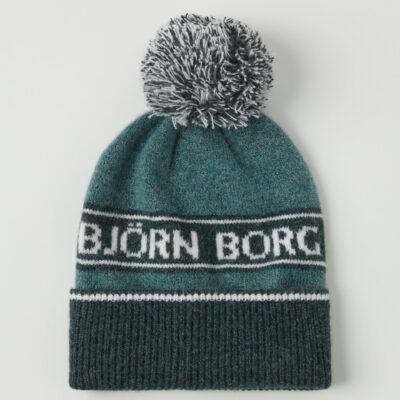 Bjorn Borg Σκούφος - Borg Pom Beanie - 10003294-GN122 - Green Gables