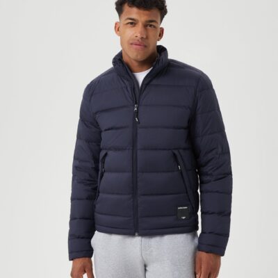 Bjorn Borg Ανδρικό Μπουφάν - Centre Down Jacket - 10003331-NA002 - Night Sky