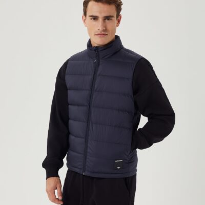 Bjorn Borg Ανδρικό Αμάνικο Μπουφάν - Centre Down Vest - 10003332-NA002 - Night Sky