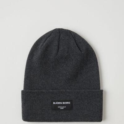 Bjorn Borg Σκούφος - Centre Beanie - 10003392-GY029 - Dark Grey Melange
