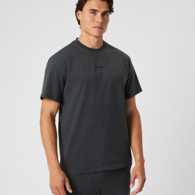 Bjorn Borg Ανδρικό T-Shirt - Classic T-Shirt - 10003770-GY069 - Dark Gray Melange