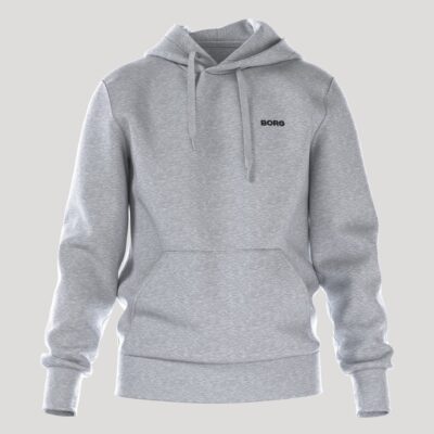 Bjorn Borg Ανδρικό Φούτερ Με Κουκούλα - Borg Essential 4 Hoodie - 10003777-ME005 - Grey Melange