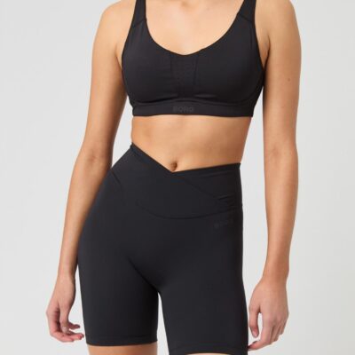 Bjorn Borg Γυναικείο Αθλητικό Κολάν - Studio Cross Shorts - 10003807-BK001 - Black Beauty