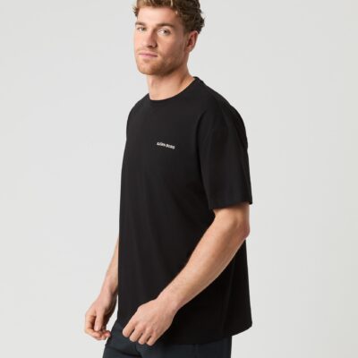 Bjorn Borg Ανδρικό Αθλητικό T-Shirt - Gym Oversized T-Shirt - 10003832-BK001 - Black