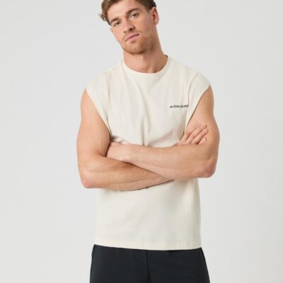 Bjorn Borg Ανδρικό Αθλητικό T-Shirt - Gym Sleeveless T-Shirt - 10003833-NL004 - Birch