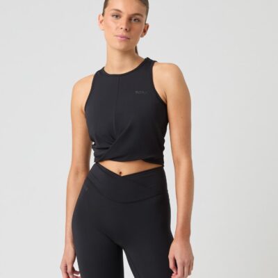 Bjorn Borg Γυναικείο Τοπ - Studio Cross Tank Top - 10003922-BK001 - Black Beauty