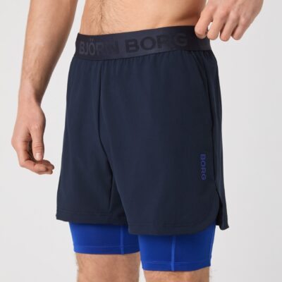 Bjorn Borg Ανδρικό Σορτς - Borg 2 In 1 Shorts - 10003925-NA006 - Night Sky