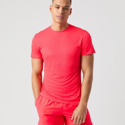 Bjorn Borg Ανδρικό T-Shirt - Borg Light T-Shirt - 10003931-PK002 - Pink