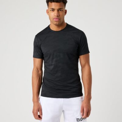 Bjorn Borg Ανδρικό T-Shirt - Borg Performance T-Shirt - 10003934-BK001 - Black Beauty