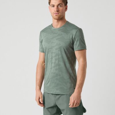 Bjorn Borg Ανδρικό T-Shirt - Borg Performance T-Shirt - 10003934-GN081 - Agave Green