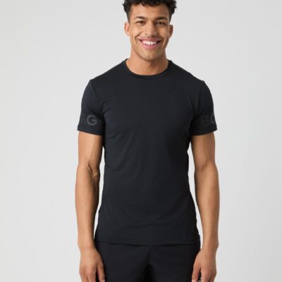 Bjorn Borg Ανδρικό T-Shirt - Borg T-Shirt - 10003946-BK011 - Black Beauty