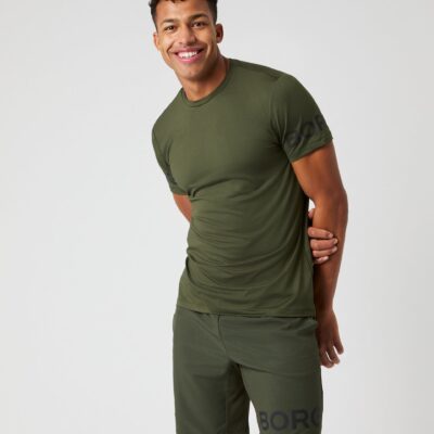 Bjorn Borg Ανδρικό T-Shirt - Borg T-Shirt - 10003946-GN007 - Forest Night