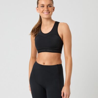 Bjorn Borg Γυναικείο Αθλητικό Μπουστάκι - High Support Bra - 10004051-BK001 - Black Beauty