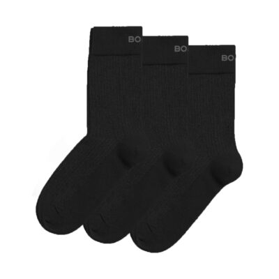 Bjorn Borg Κάλτσες Unisex 3 Ζεύγη - Core Ankle Rib Sock 3p - 10004092-MP001 - Multicolor