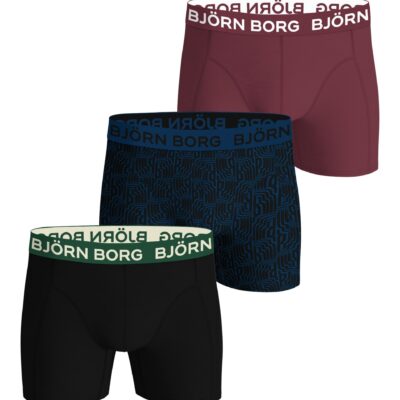 Bjorn Borg Ανδρικά Εσώρουχα 3τεμ. - Cotton Stretch Boxers 3p - 10004154-MP010 - Multicolor
