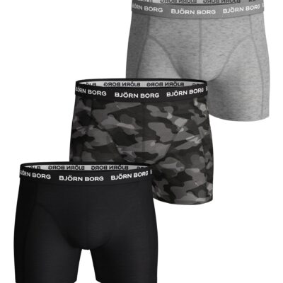 Bjorn Borg Ανδρικά Εσώρουχα 3τεμ. - Cotton Stretch Boxers 3p - 10004232-MP008 - Multipack 8