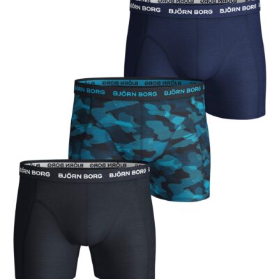 Bjorn Borg Ανδρικά Εσώρουχα 3τεμ. - Cotton Stretch Boxers 3p - 10004232-MP009 - Multipack 9