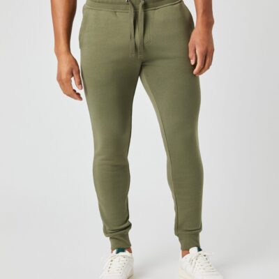 Bjorn Borg Ανδρικό Παντελόνι Φόρμας - Centre Tapered Sweatpants - 10004243-GN266 - Dusty Olive