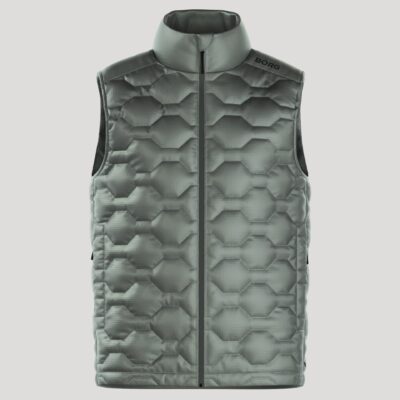 Bjorn Borg Ανδρικό Αμάνικο Μπουφάν - Down Liner Vest - 10004577-GN081 - Green