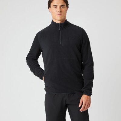 Bjorn Borg Ανδρικό Φούτερ fleece - Half Zip Fleece - 10004866-BK001 - Black Beauty