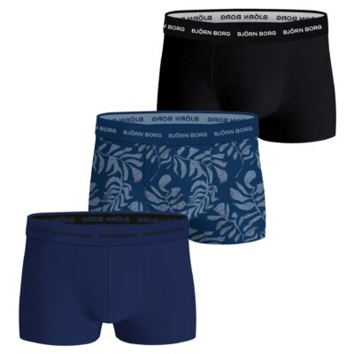 Bjorn Borg Ανδρικά Εσώρουχα 3τεμ. - Cotton Stretch Trunks 3-pack - 10004932-MP001 - Multipack 1