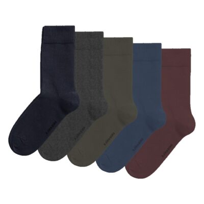 Bjorn Borg Κάλτσες Unisex 5 τεμ. - Essential Ankle Sock 5p - 10005069-MP001 - Multipack 1
