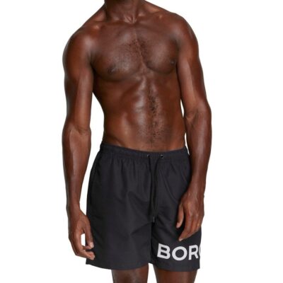 Bjorn Borg Μαγιό Ανδρικό - Swimwear Short Sheldon 1p - Black Beauty